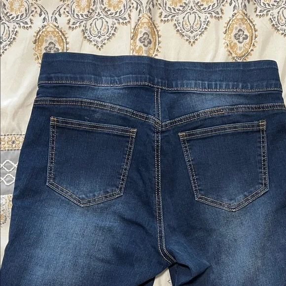 Indigo Poppy Skinny Jeans - Sz 8 - Picture 4 of 6